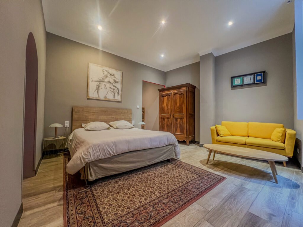 Chambre Fênetre sur cour Hôtel d'Alibert Caunes-Minervois