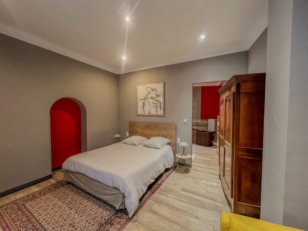Chambre Fênetre sur cour Hôtel d'Alibert Caunes-Minervois