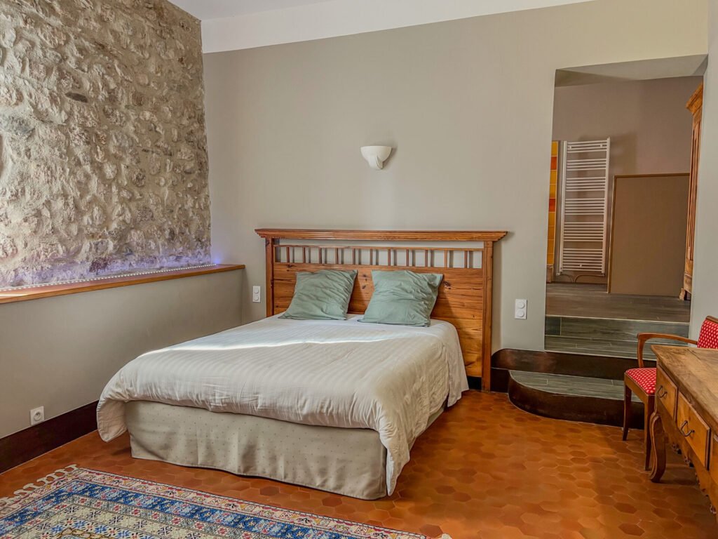 Chambre Marceau et sa suite Hôtel d'Alibert Caunes-Minervois