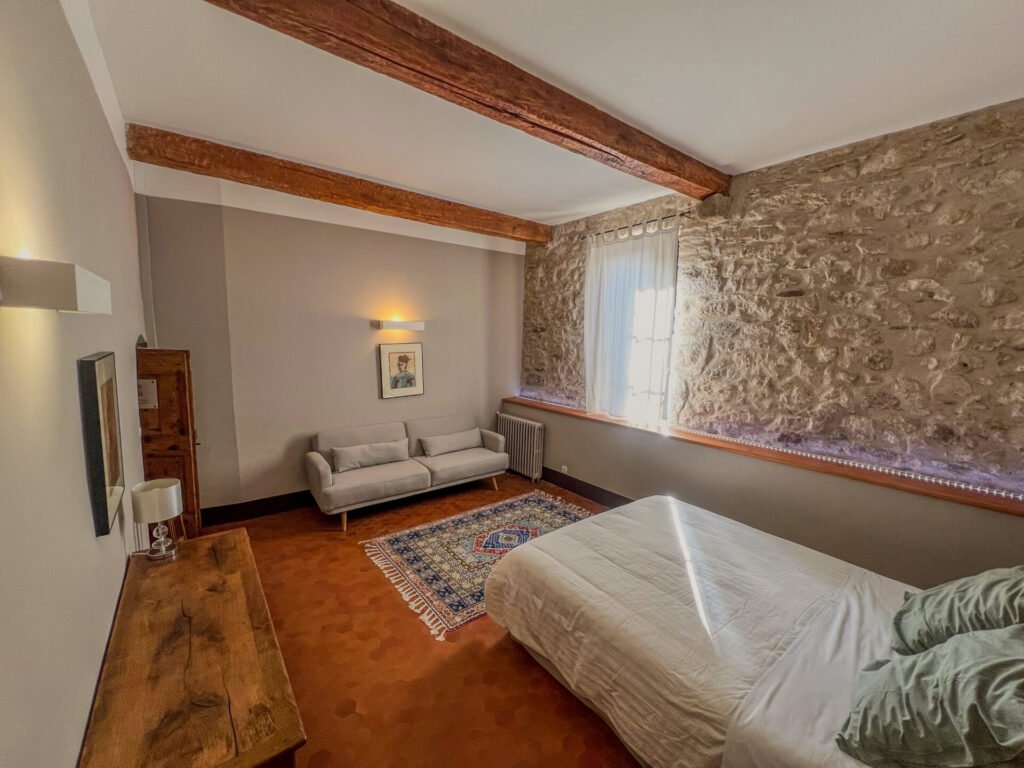 Chambre Marceau et sa suite Hôtel d'Alibert Caunes-Minervois